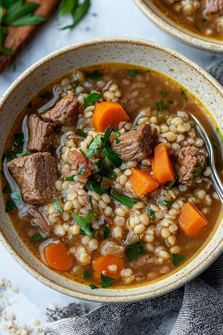 Beef Barley Soup