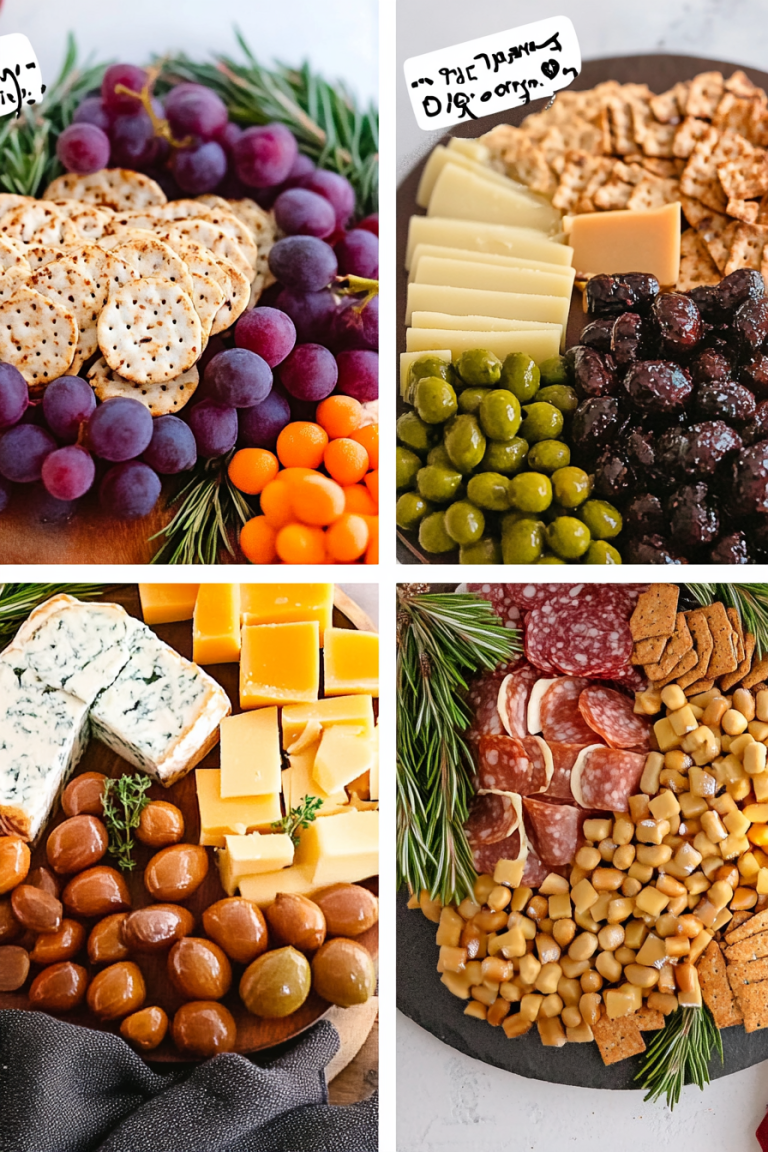 Christmas cheese board