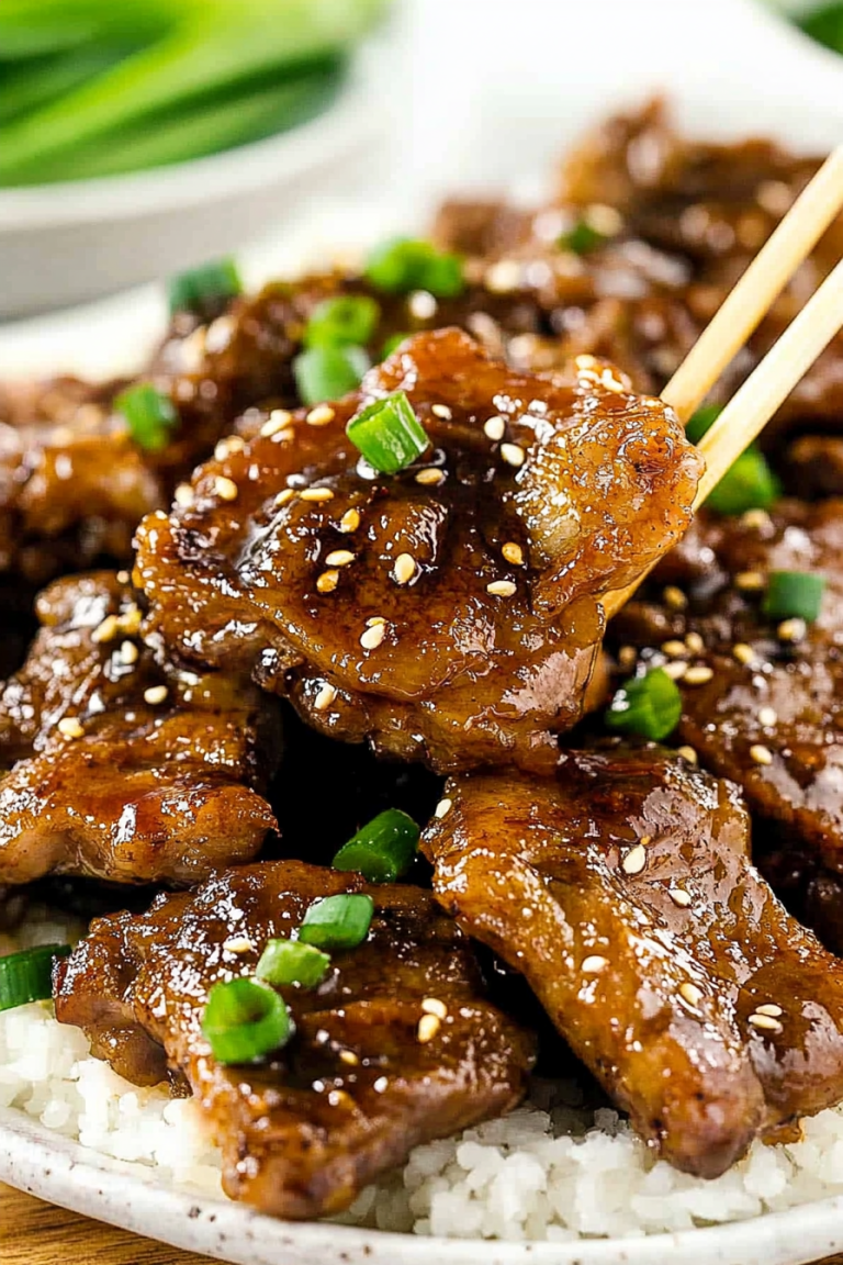 Korean pork belly recipe