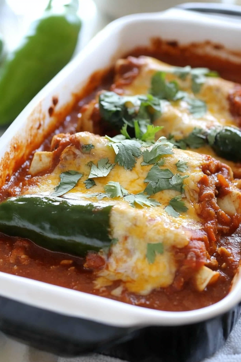 Turkey Poblano Enchilada