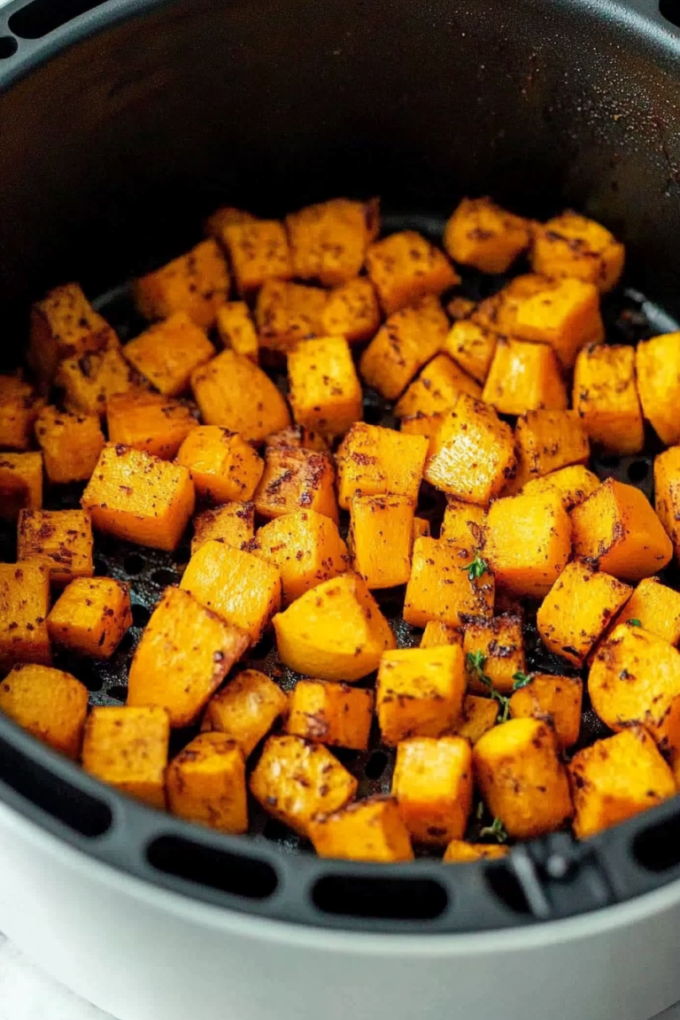 air fryer butternut squash