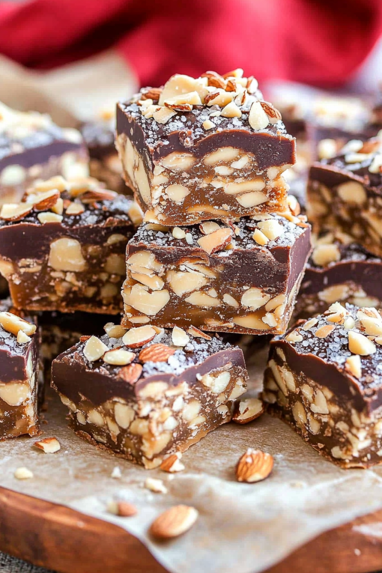 almond toffee bites
