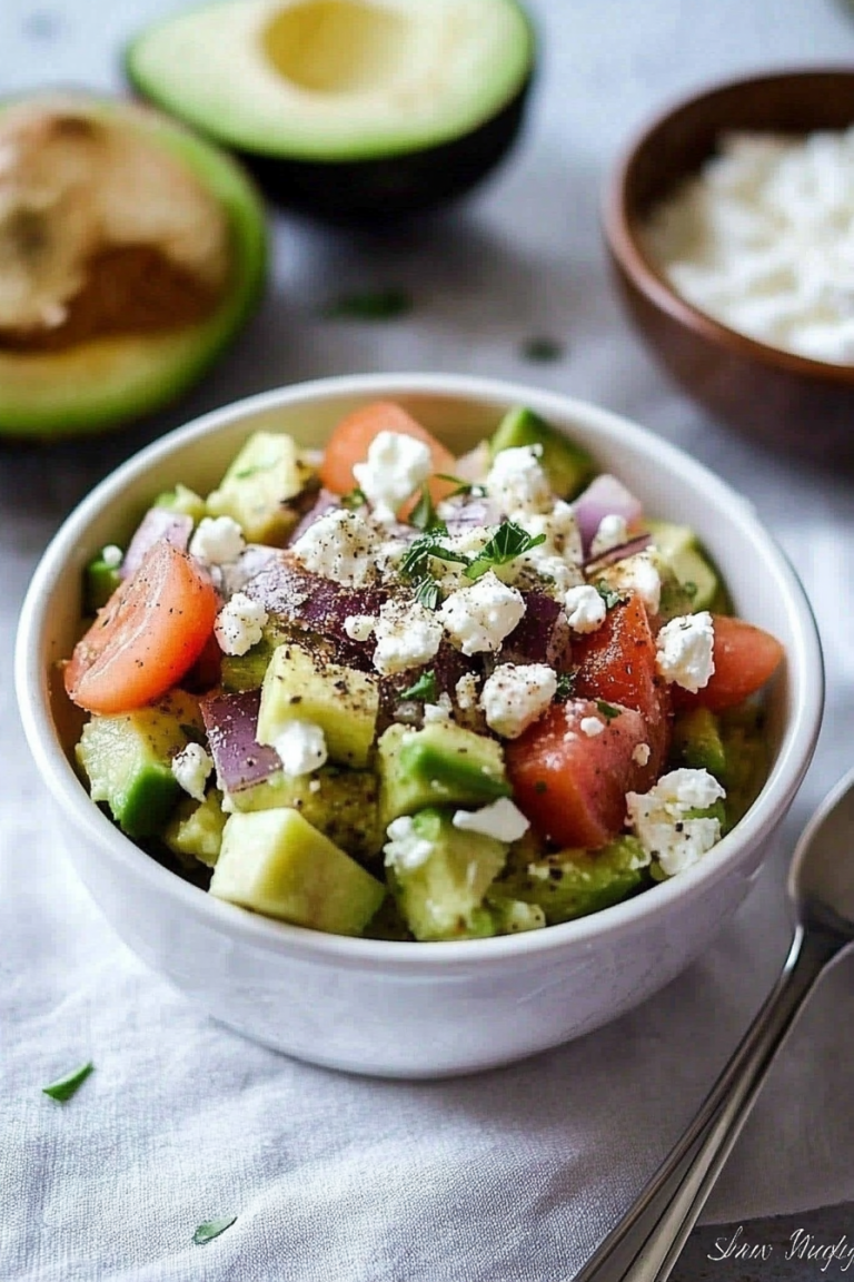 avocado feta dip