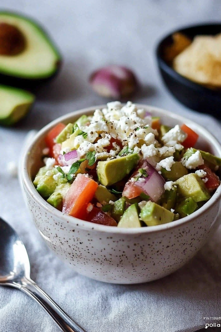 avocado feta dip