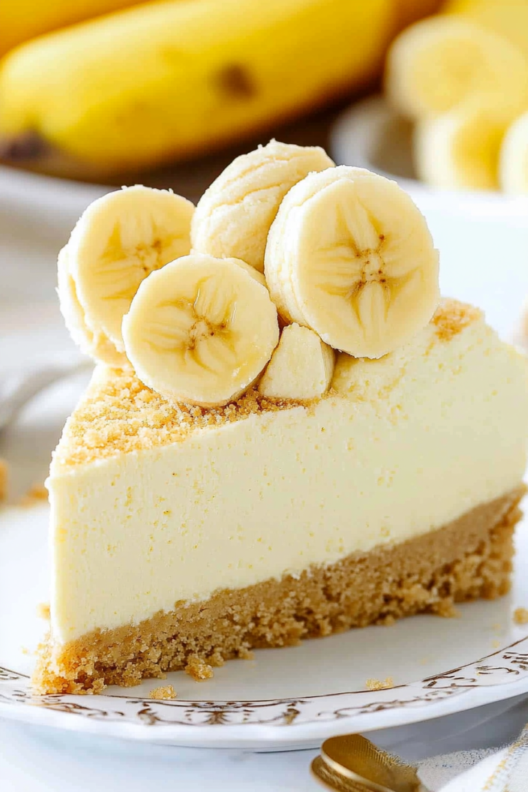 banana cheesecake