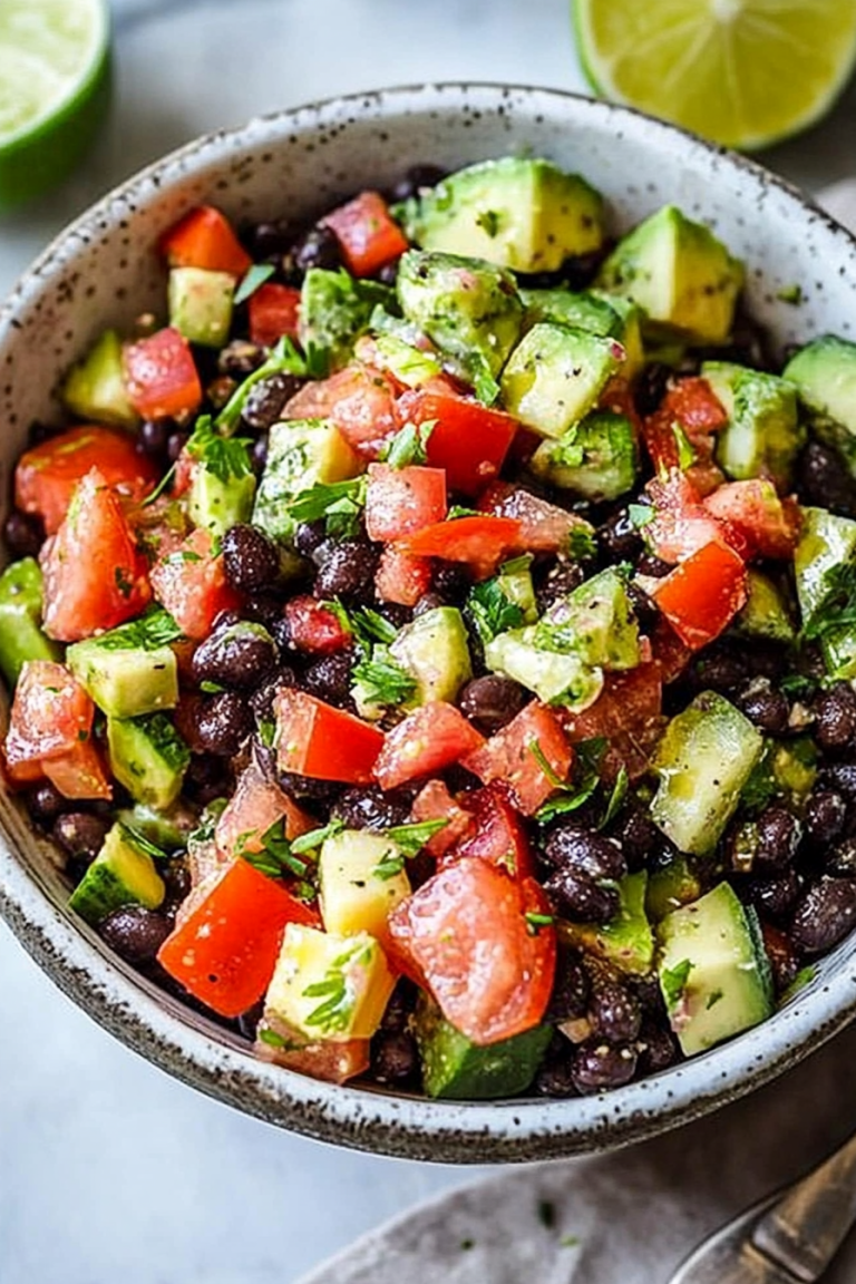 black bean salad