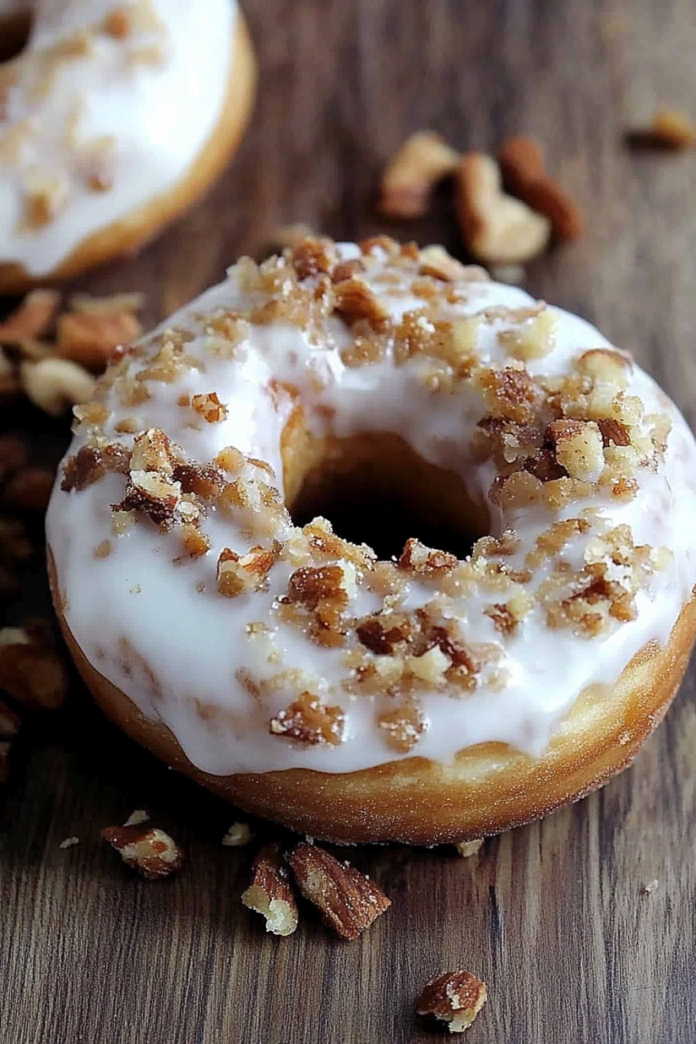carrot cake doughnuts