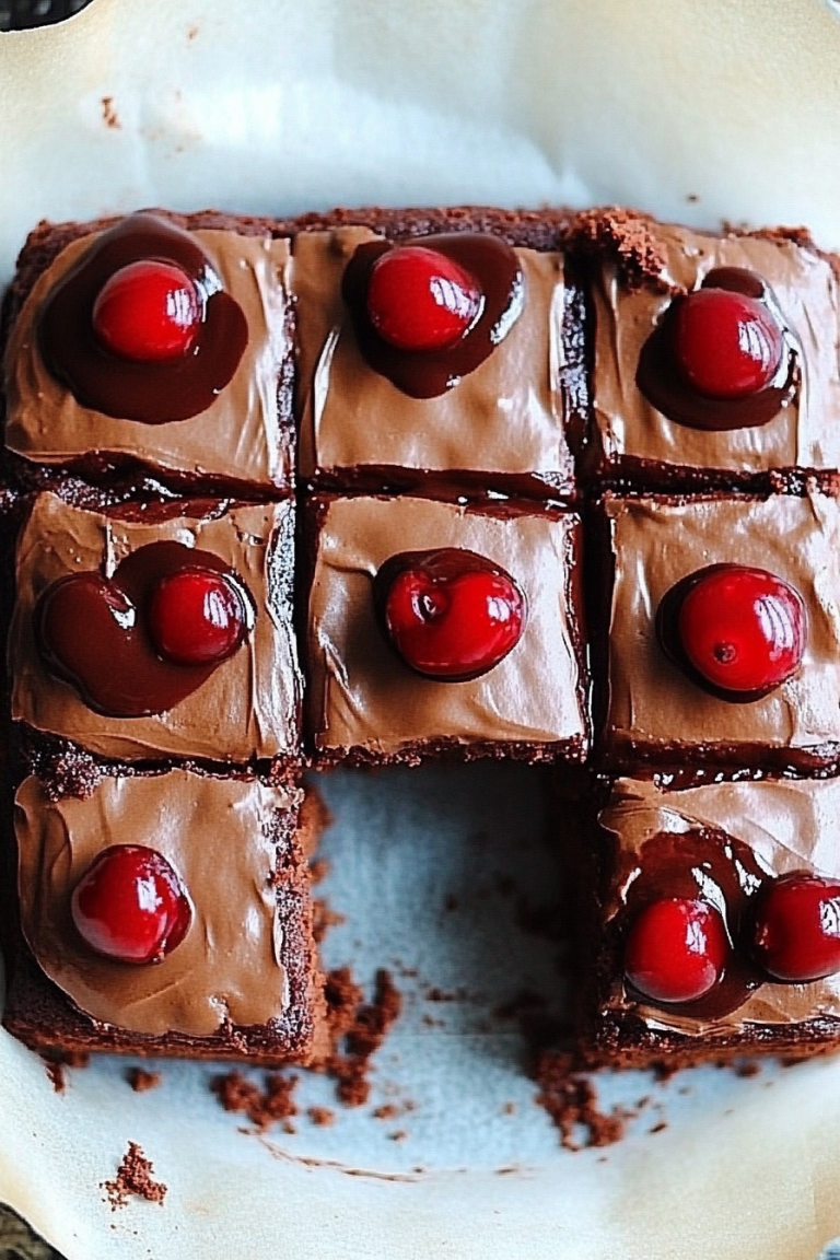 cherry chocolate cake
