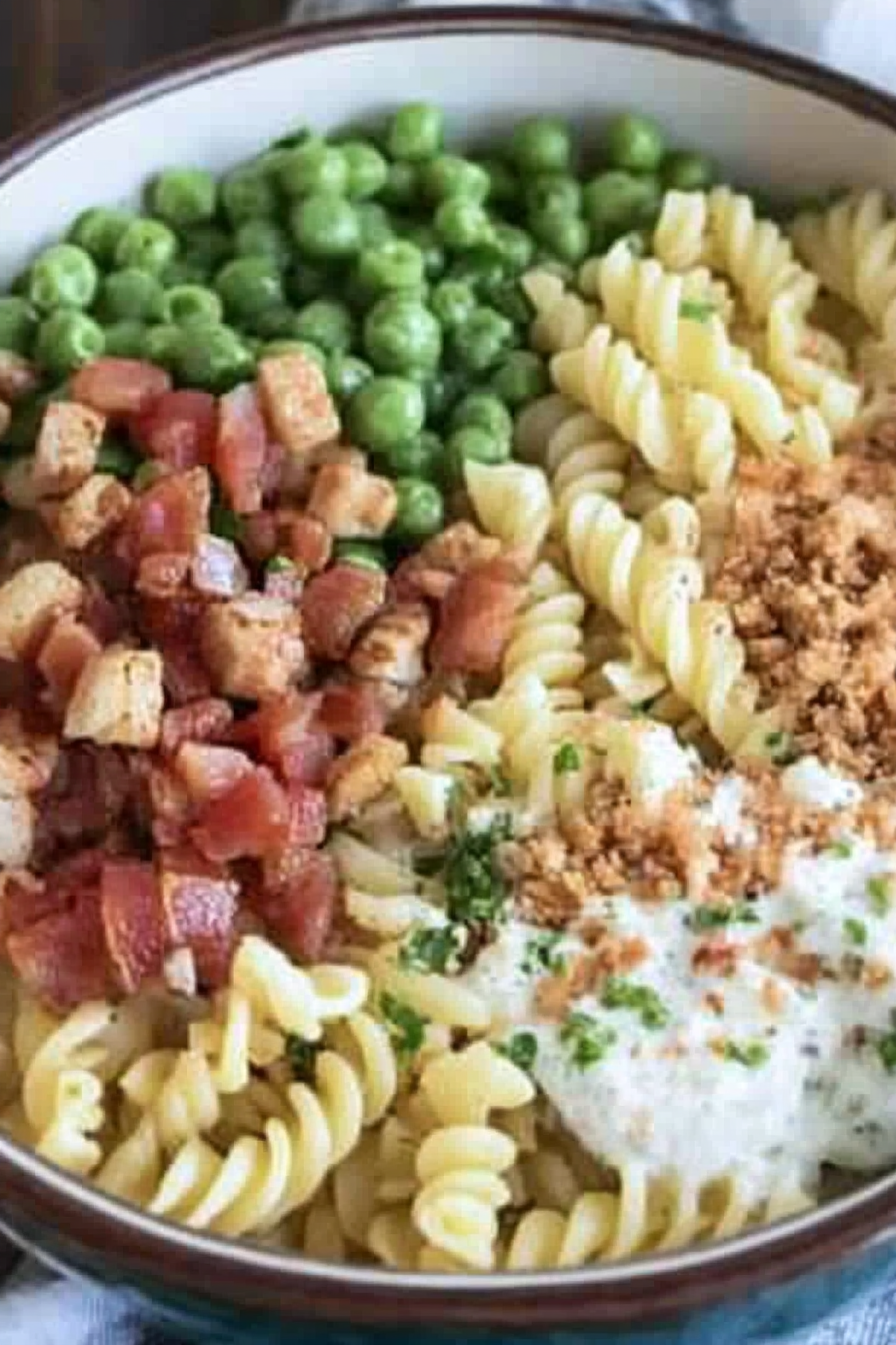chicken bacon ranch pasta