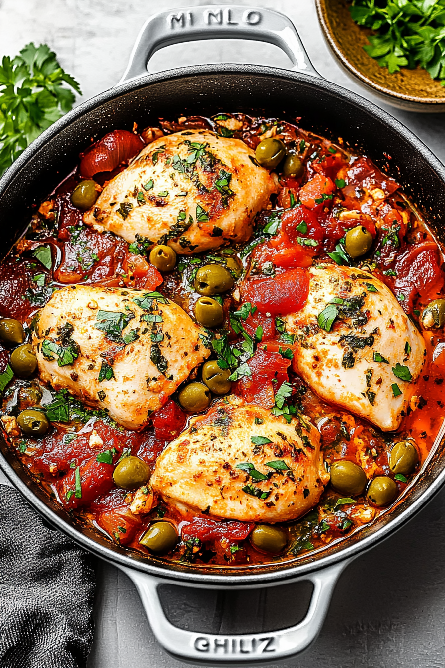 chicken puttanesca recipe