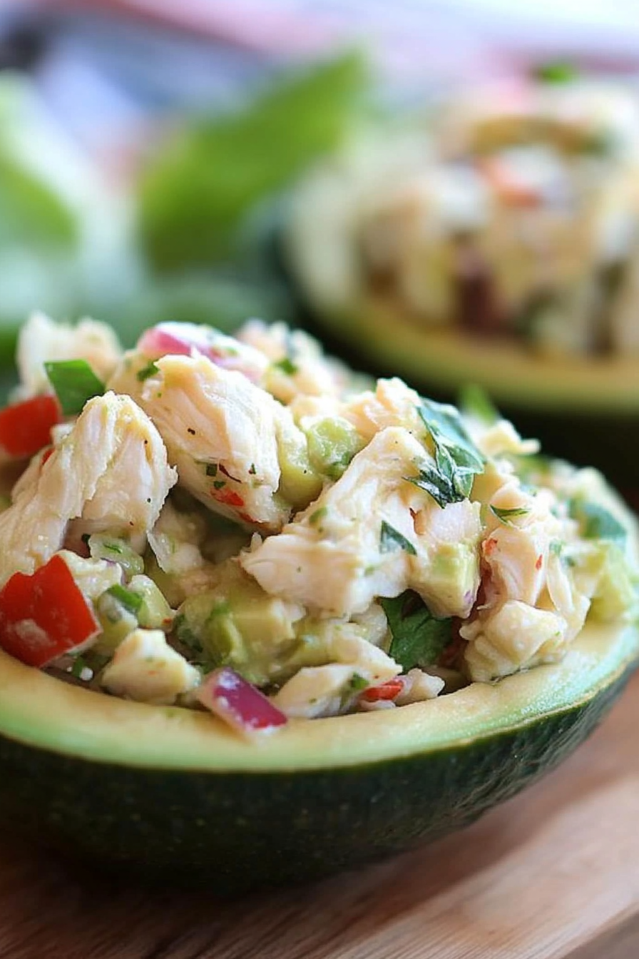 crab avocado salad