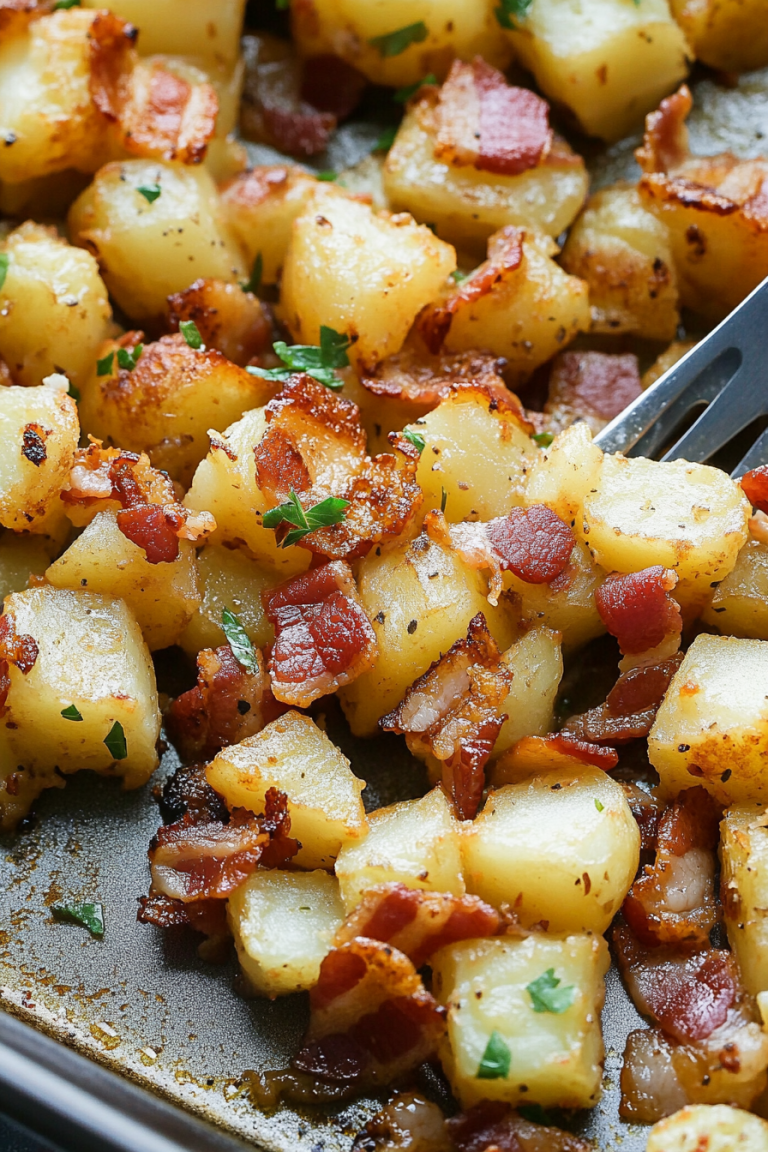 crispy bacon potatoes