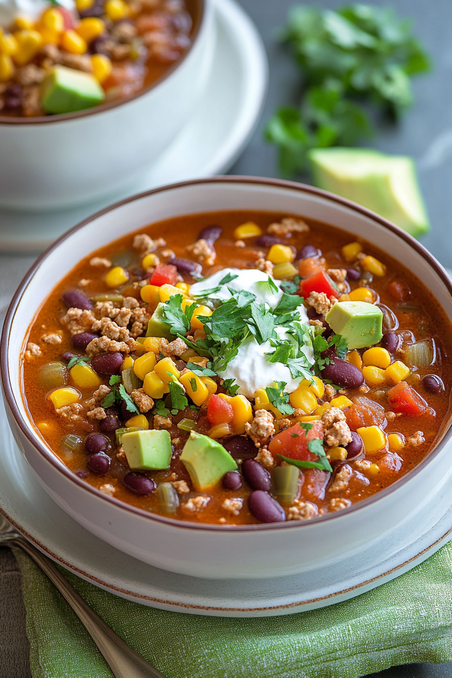 easy taco soup recipe