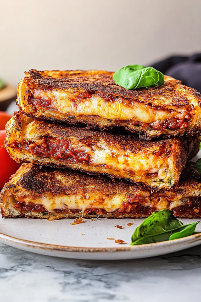fried pizza sandwich