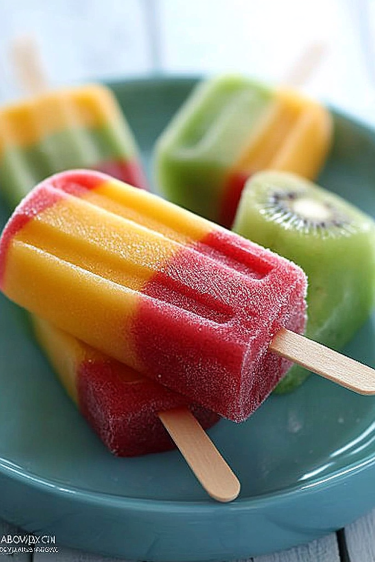 frozen fruit pops