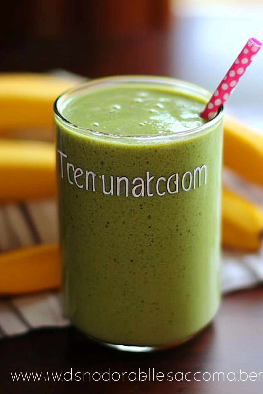 green smoothie mango banana