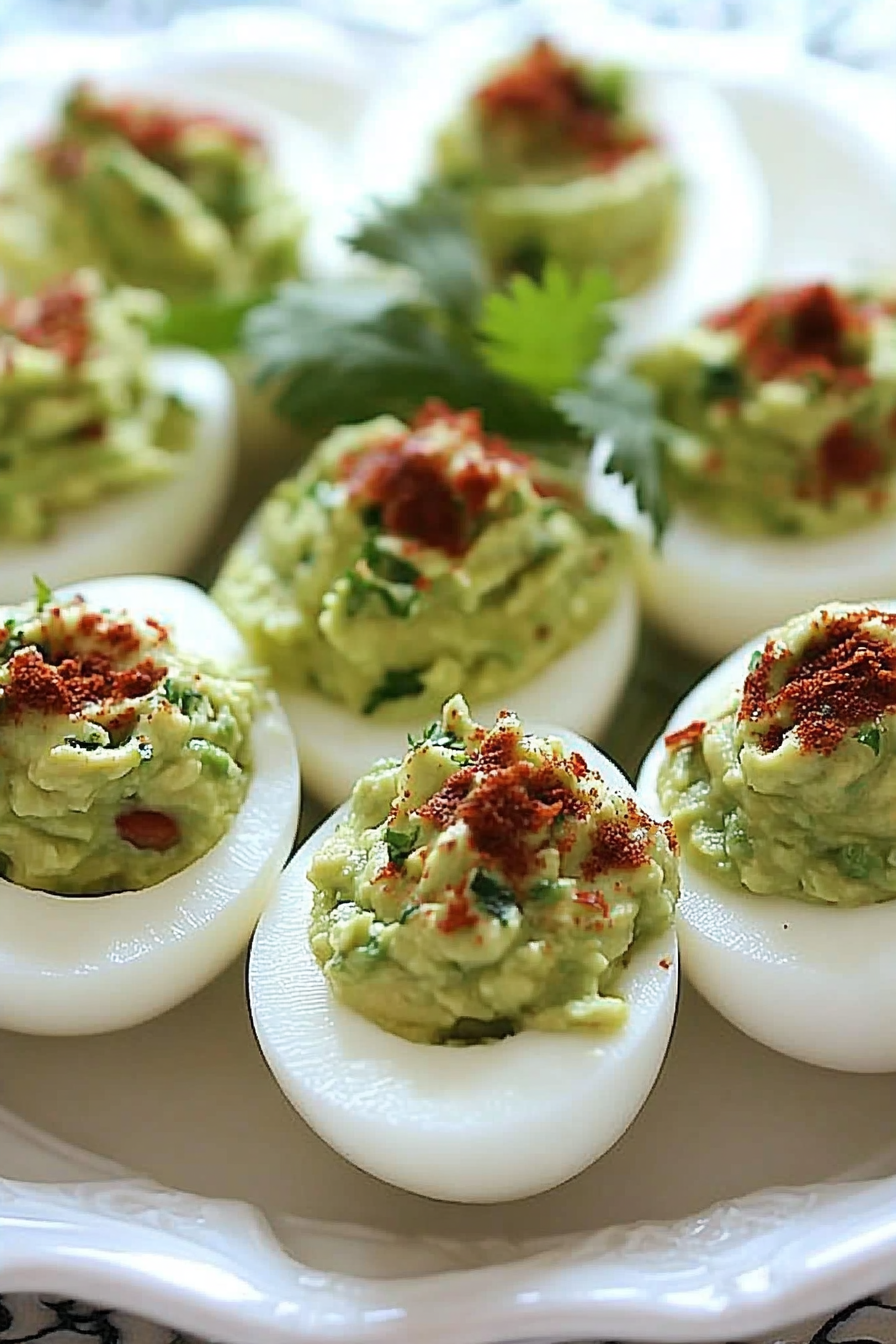 guacamole deviled eggs