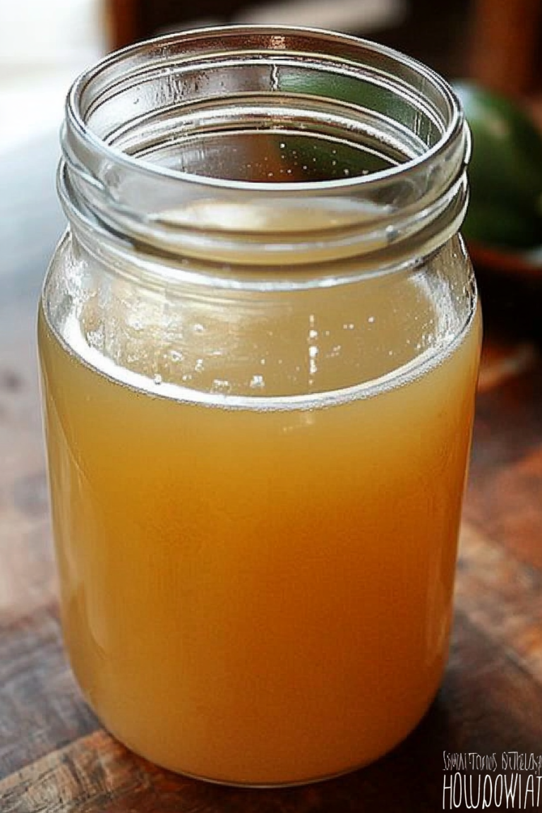 homemade chicken broth