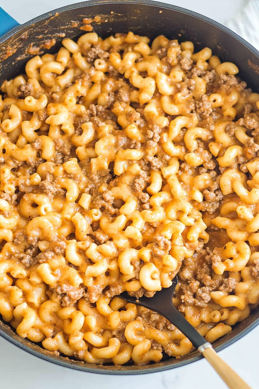 homemade hamburger helper