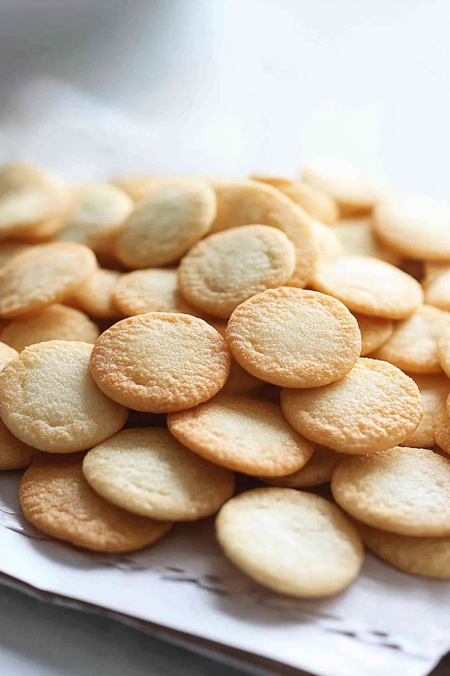 homemade vanilla wafers