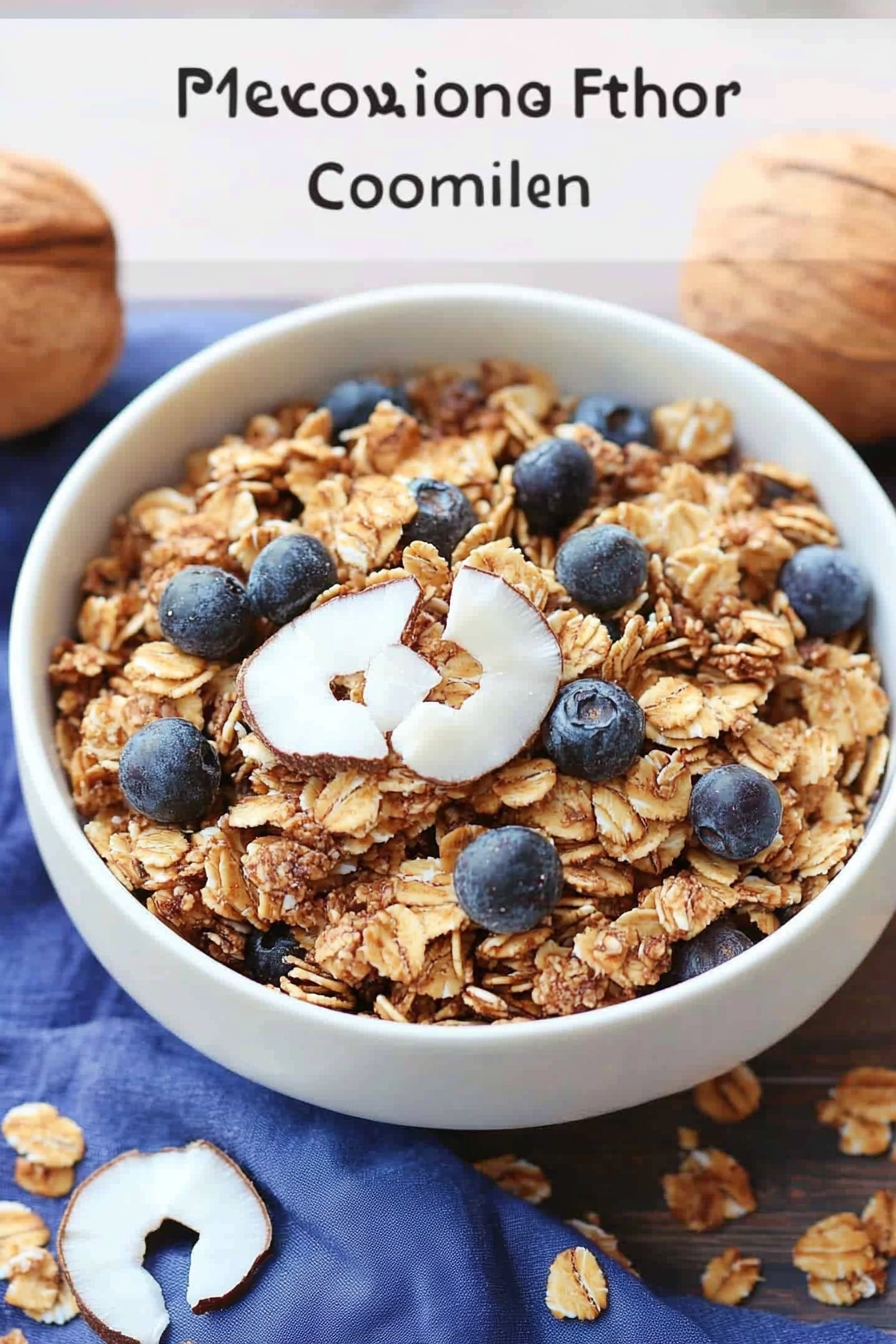 honey coconut granola