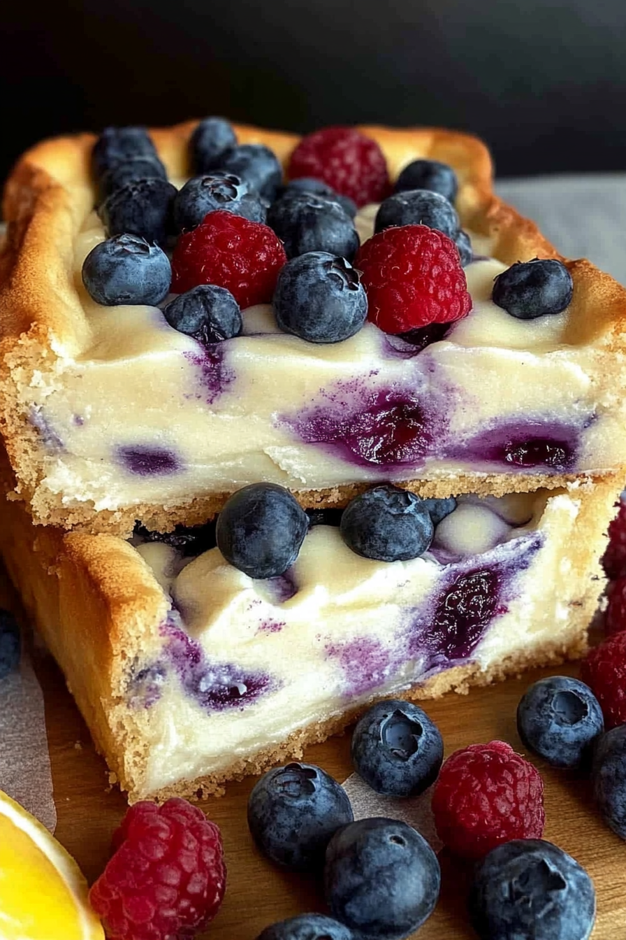 lemon blueberry cake