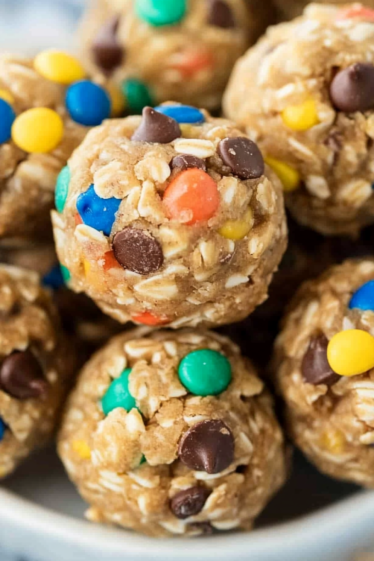 monster cookie energy bites