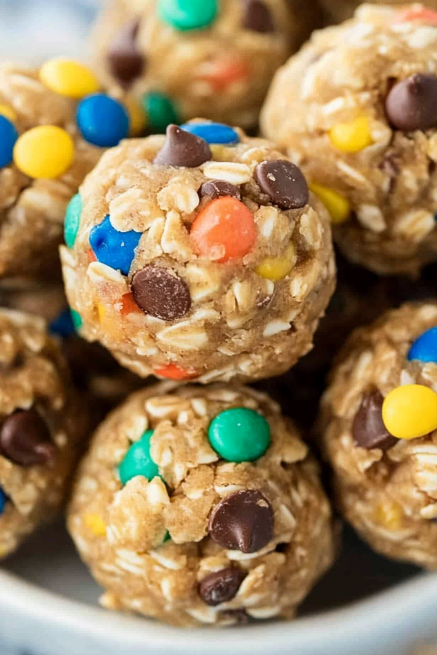 monster cookie energy bites