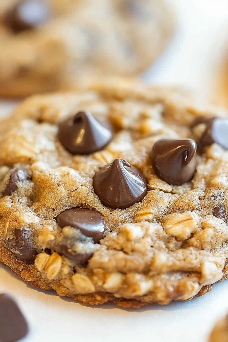 oat chocolate chip cookies