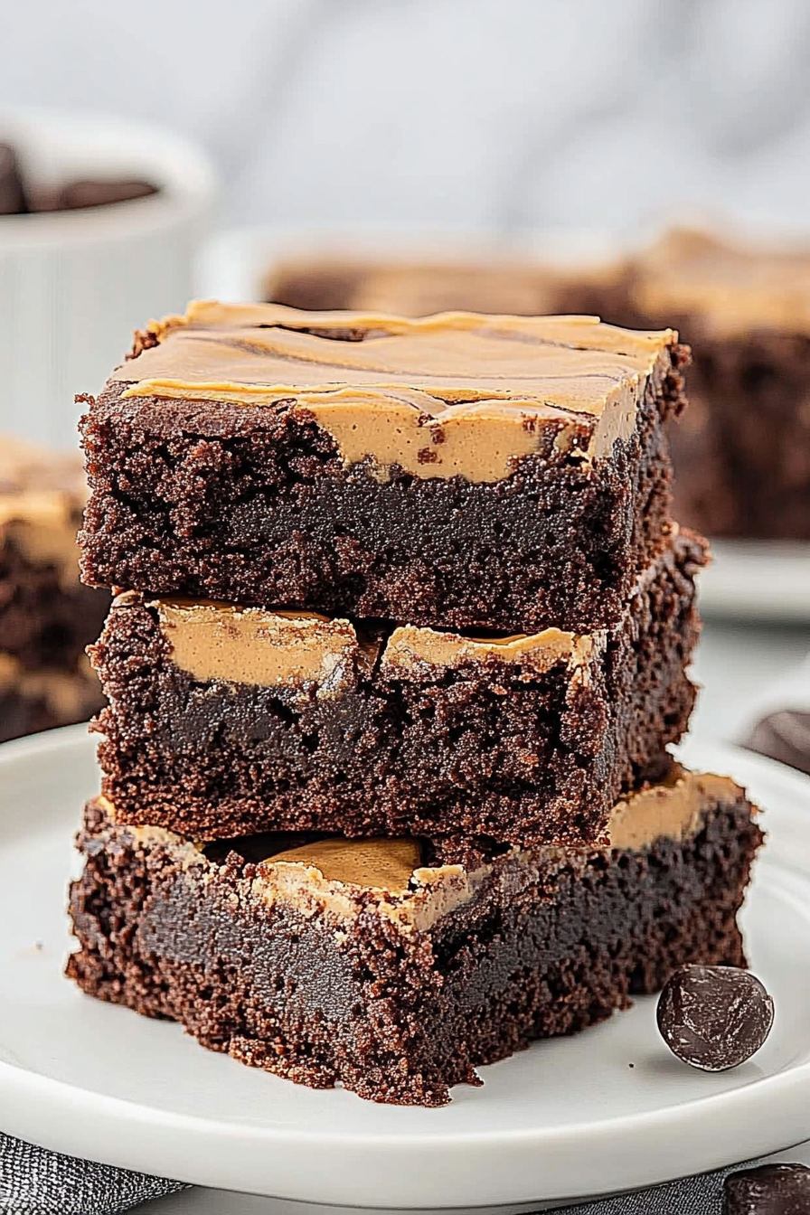 peanut butter brownies