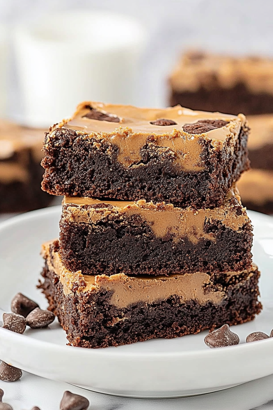 peanut butter brownies