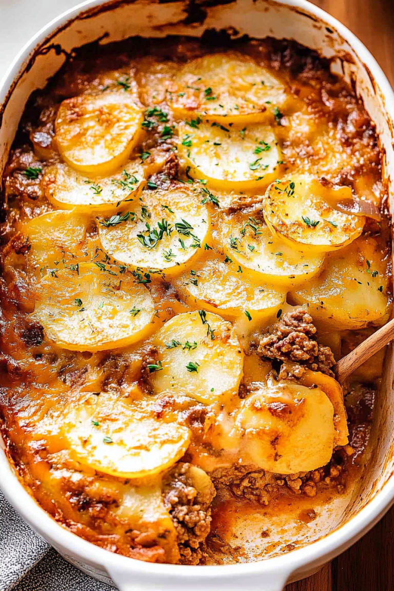 potato beef casserole