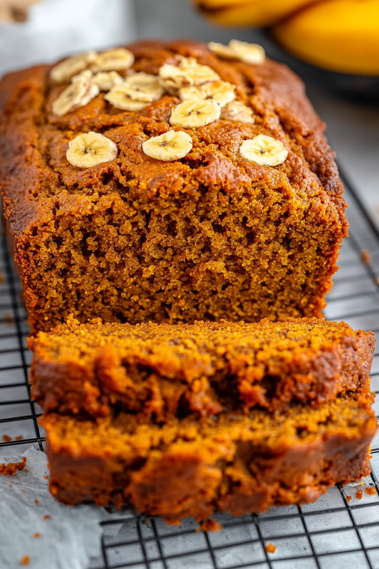 pumpkin banana bread