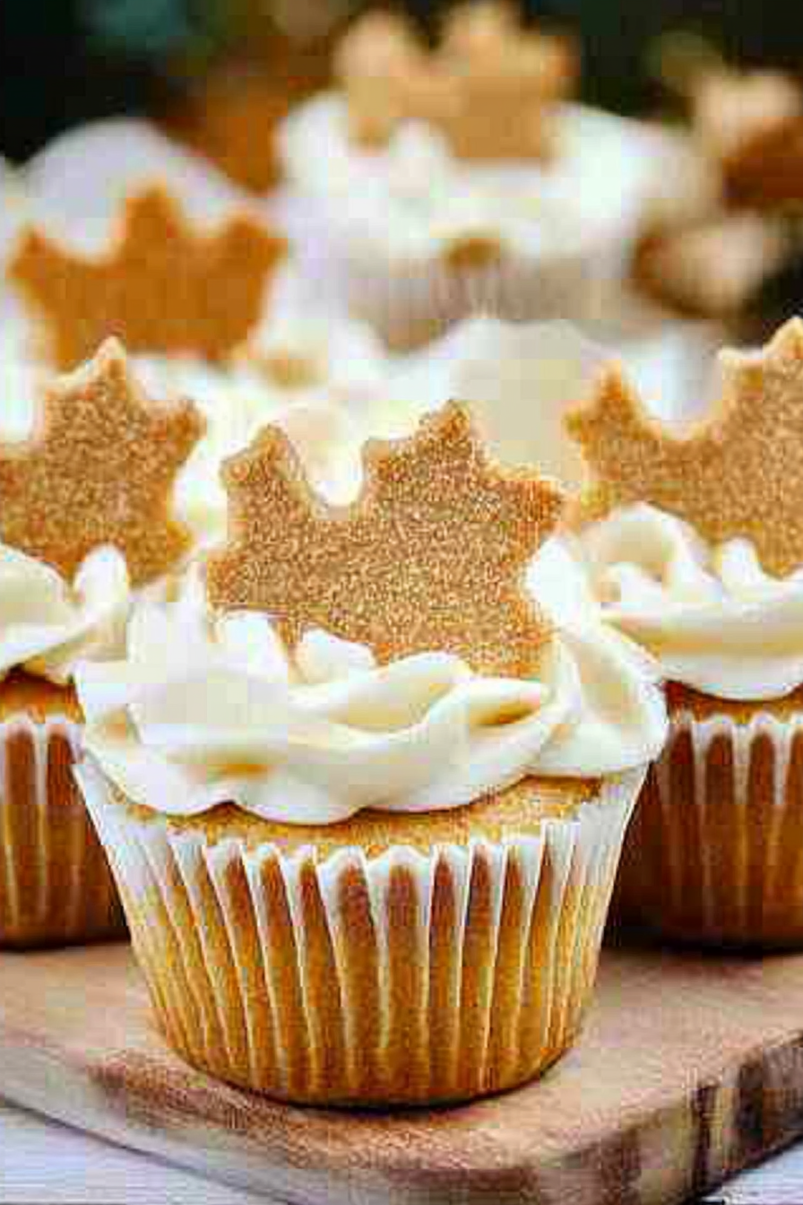 pumpkin pie cupcakes