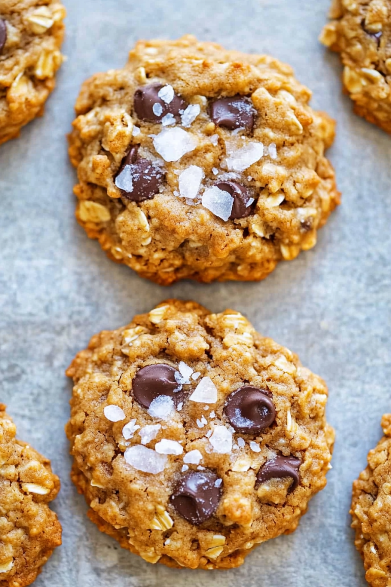 salted oatmeal cookies