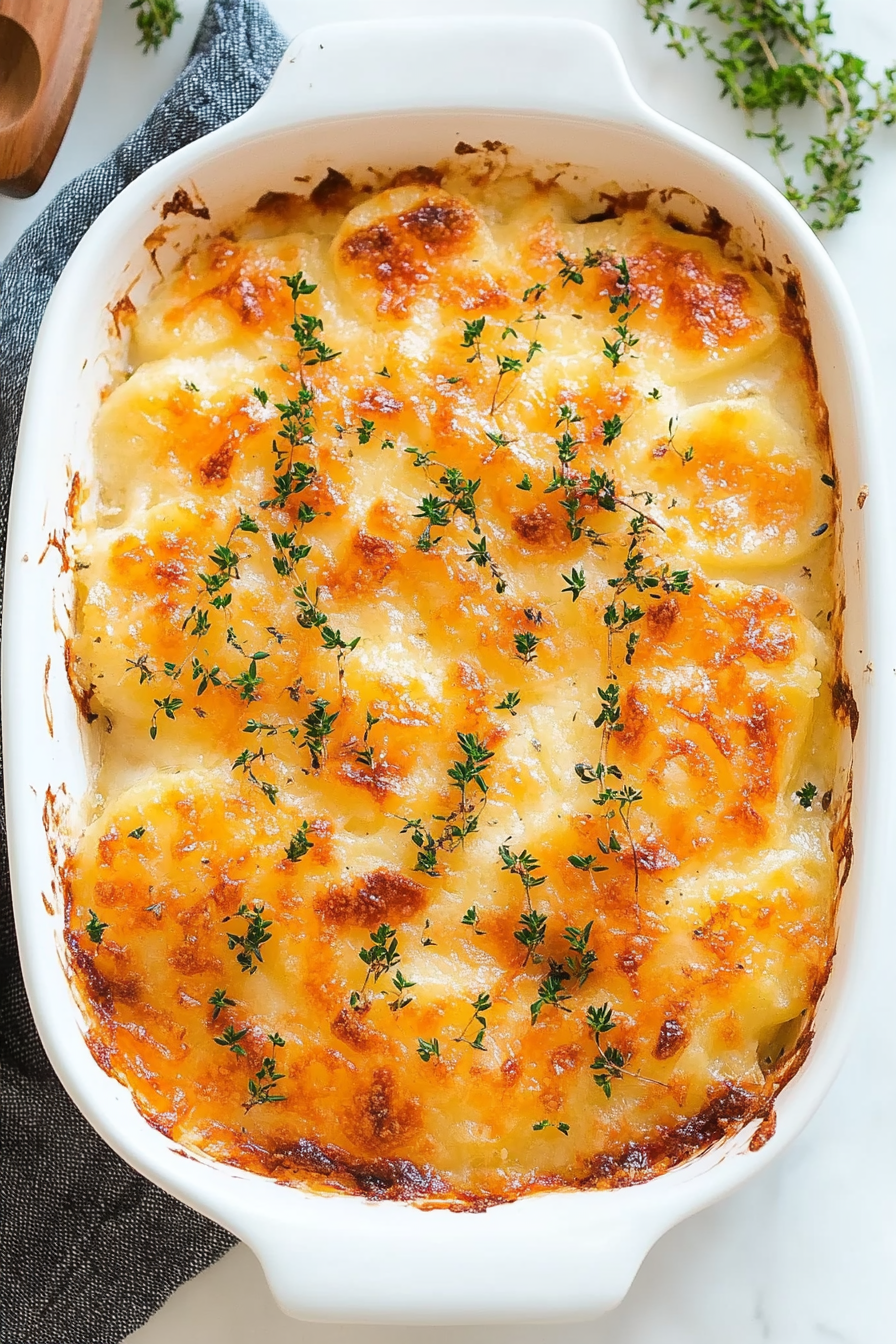 scalloped potatoes