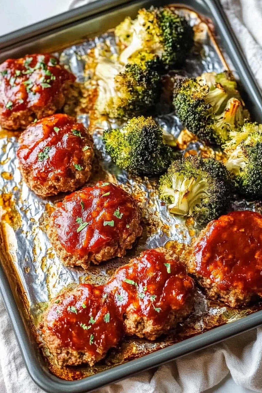 sheet pan turkey meatloaf