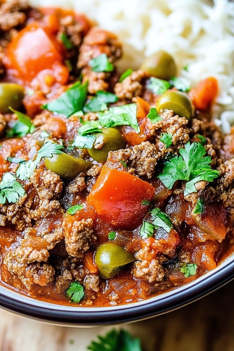 slow cooker picadillo