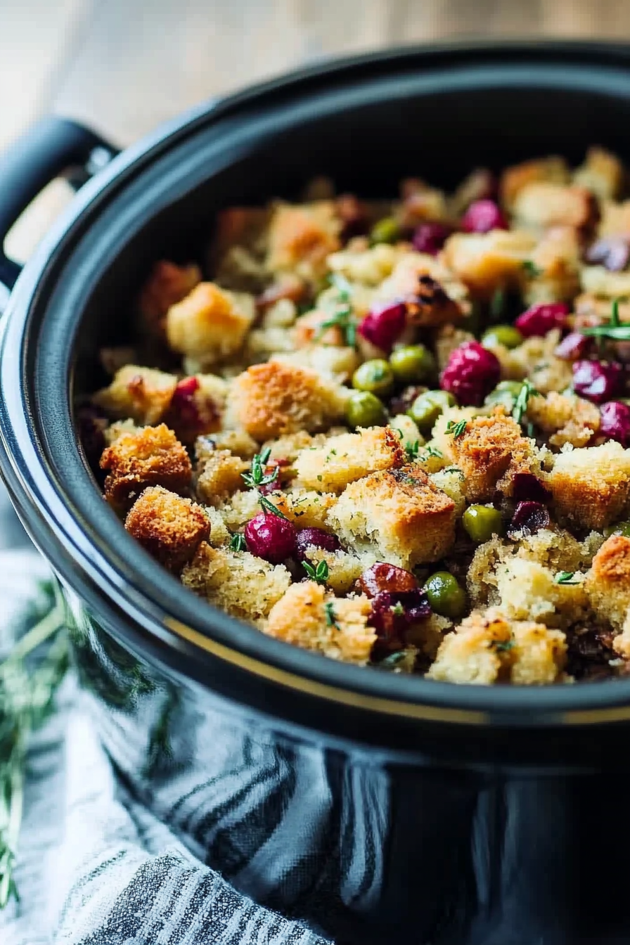 slow cooker stuffing