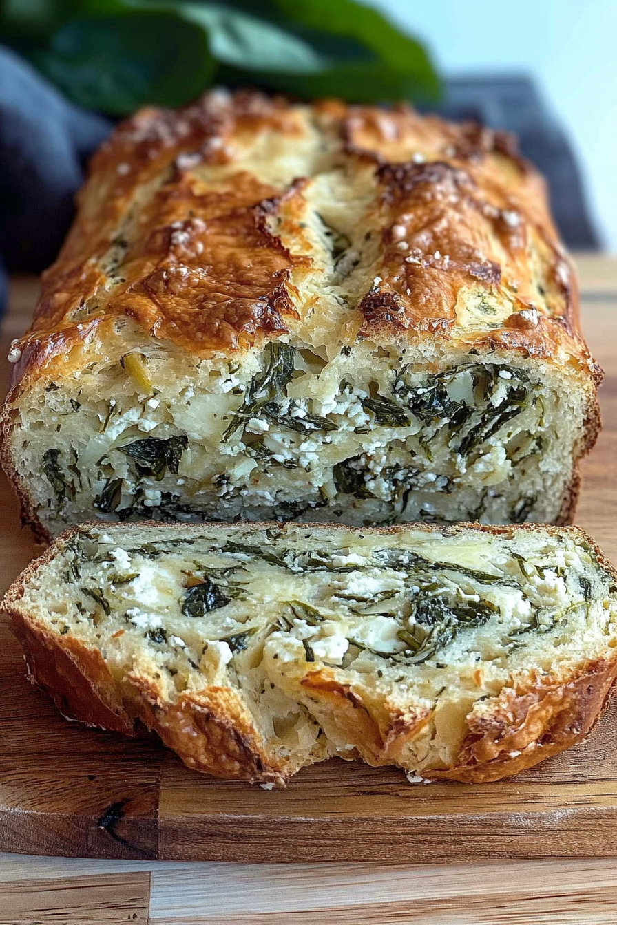 spinach feta loaf