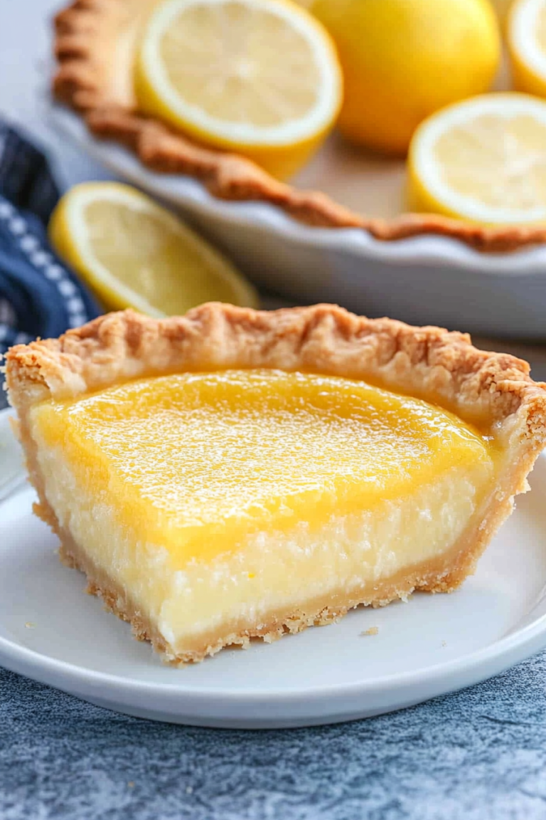 tangy lemon pie