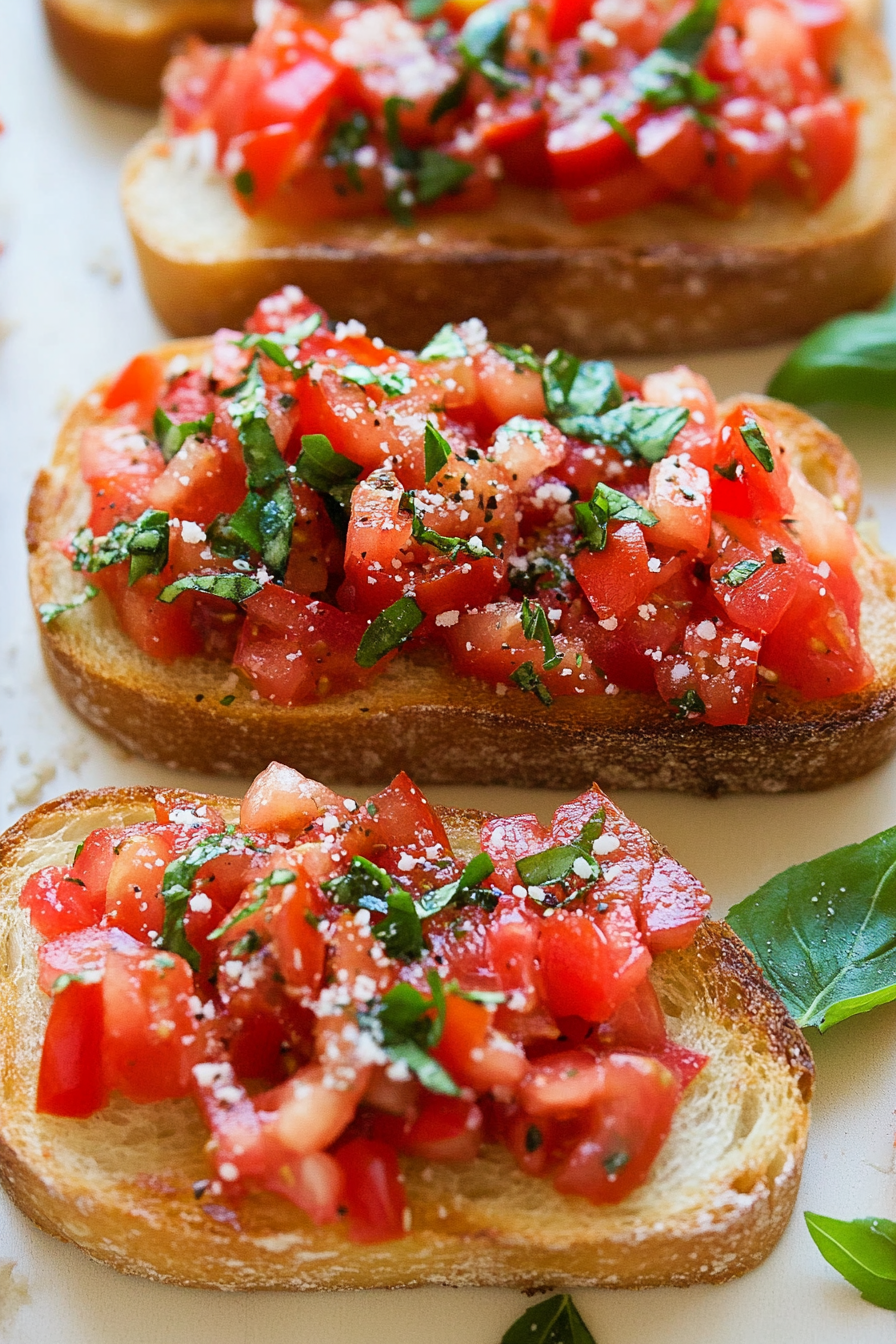 tomato crostini