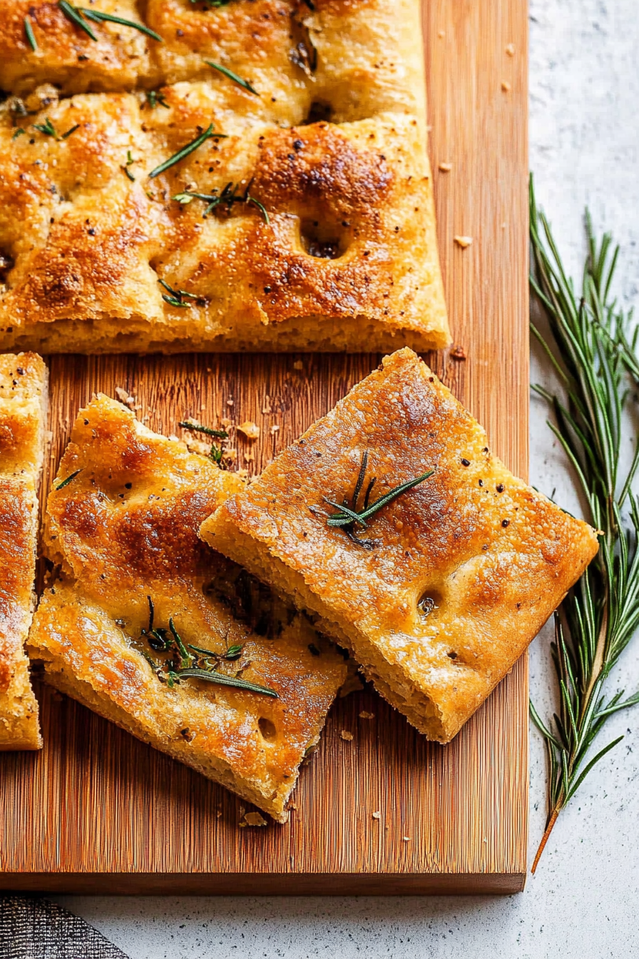whole wheat focaccia