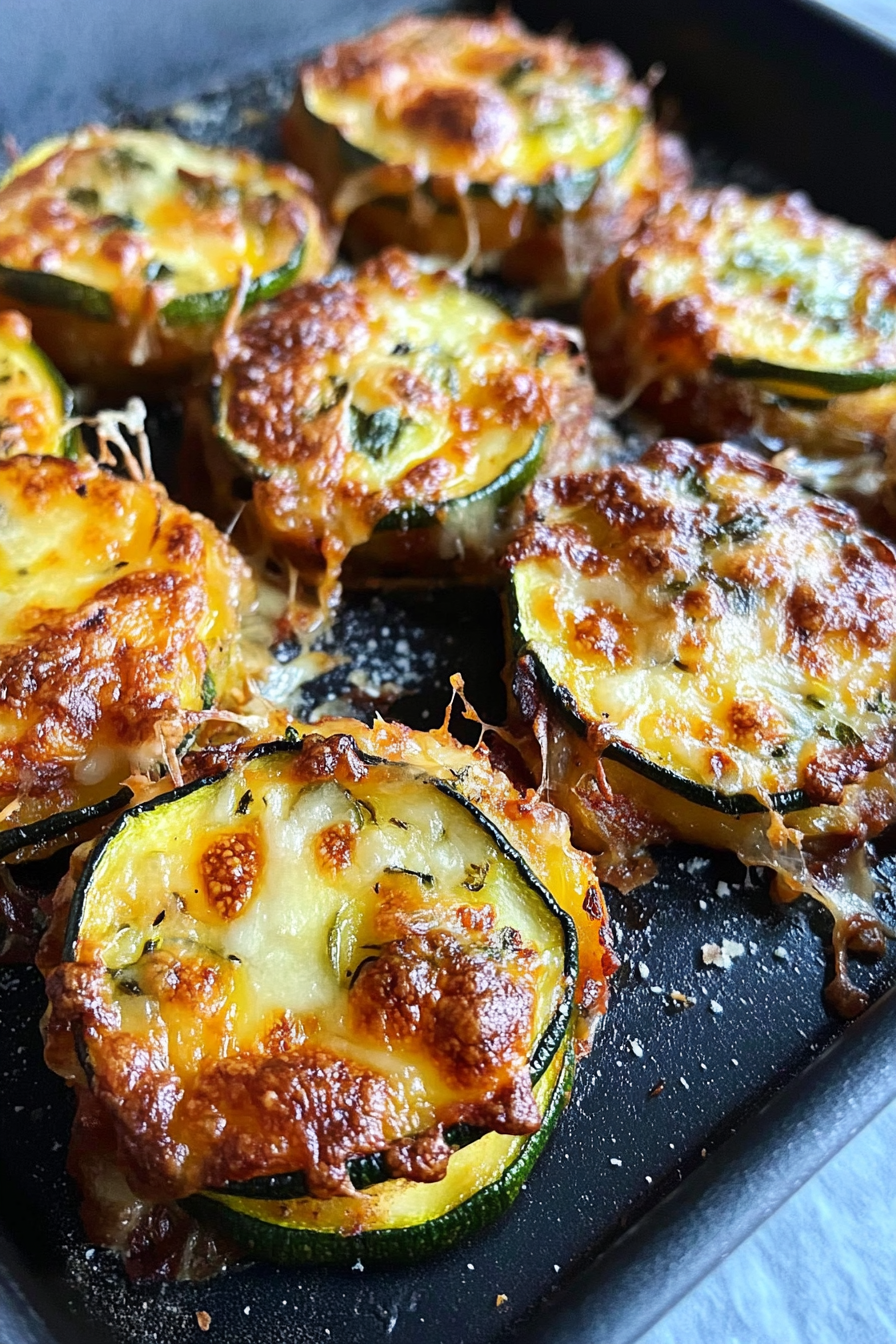 zucchini pizza bites
