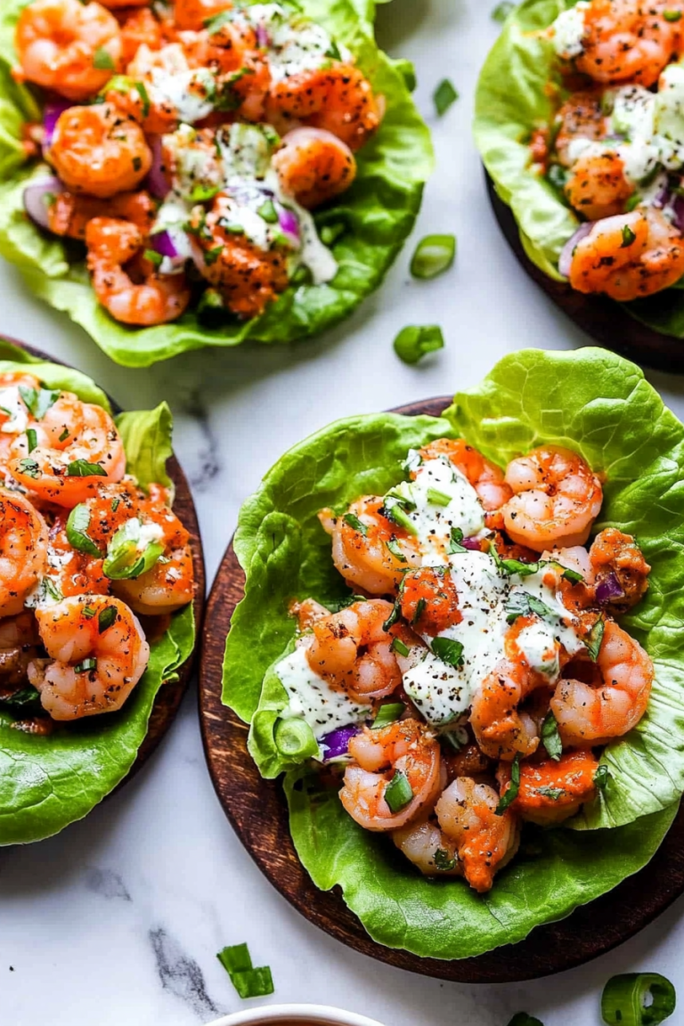 Shrimp Lettuce Wraps