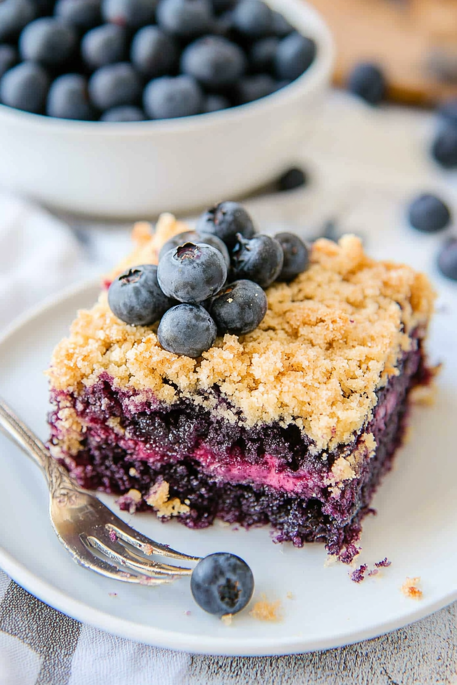 blueberry cake