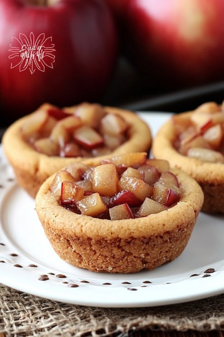 caramel apple cookies