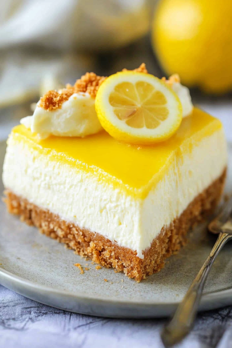 lemon cheesecake