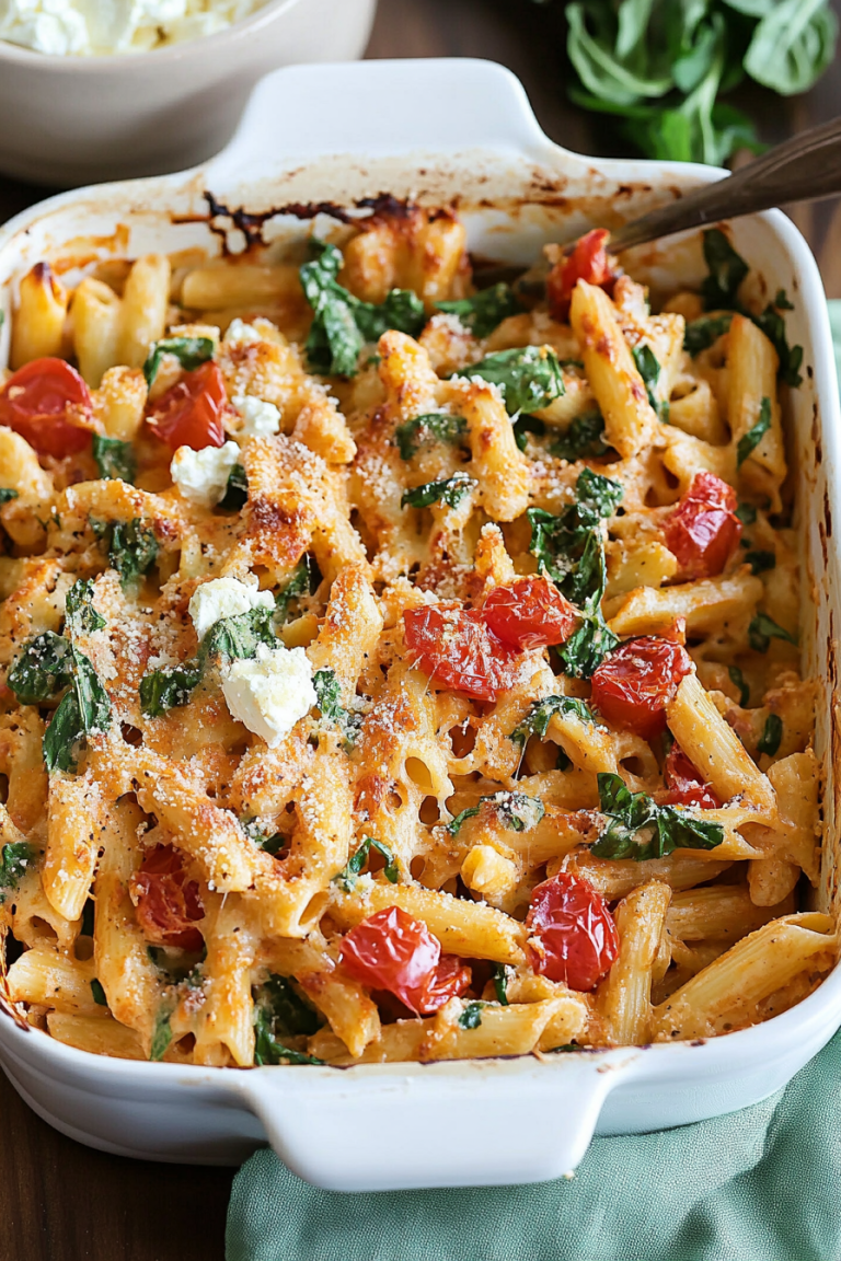 Baked Feta Pasta