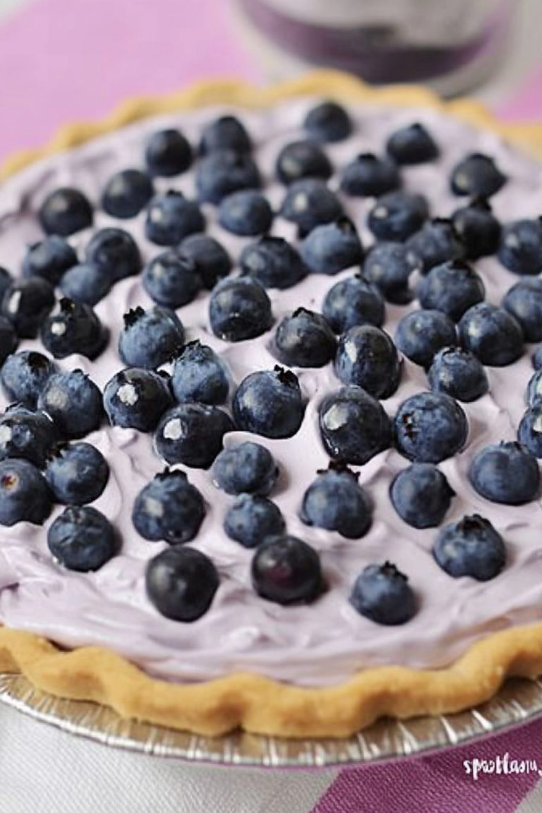 Blueberry Cream Pie